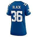 Zennovawear Women's Indianapolis Colts Henry Black Royal Team Game Jersey