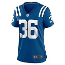 Zennovawear Women's Indianapolis Colts Henry Black Royal Team Game Jersey