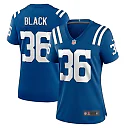 Zennovawear Women's Indianapolis Colts Henry Black Royal Team Game Jersey