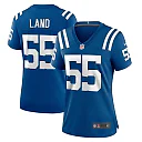 Zennovawear Women's Indianapolis Colts Isaiah Land Royal Team Game Jersey