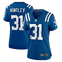 Zennovawear Women's Indianapolis Colts Jason Huntley Royal Team Game Jersey