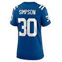 Zennovawear Women's Indianapolis Colts Jaylin Simpson Royal Game Jersey