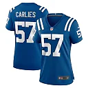Zennovawear Women's Indianapolis Colts Jaylon Carlies Royal Game Jersey