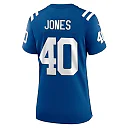 Zennovawear Women's Indianapolis Colts Jaylon Jones Royal Team Game Jersey