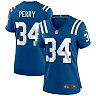 Zennovawear Women's Indianapolis Colts Joe Perry Royal Game Retired Player Jersey