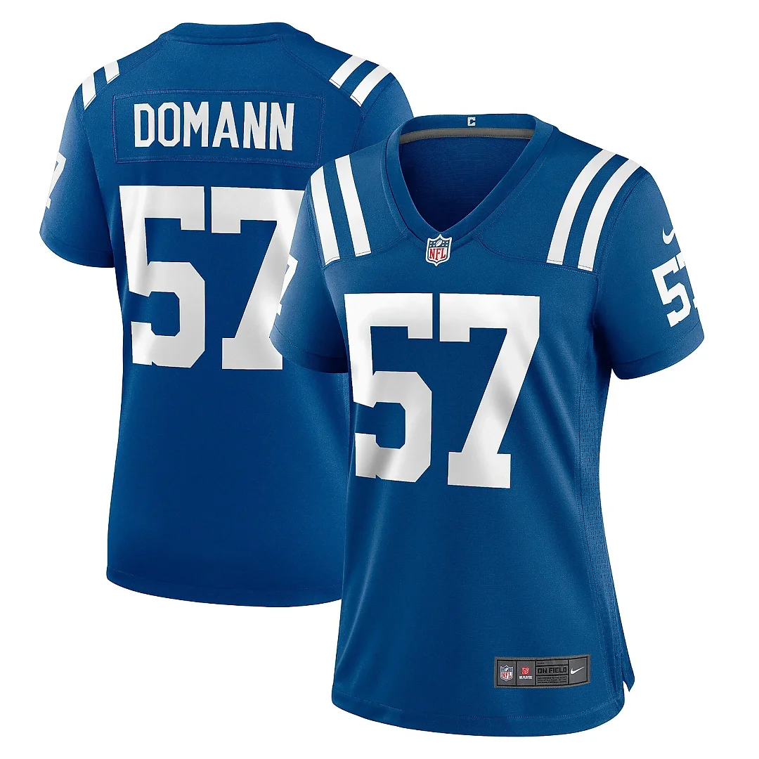 Zennovawear Women's Indianapolis Colts JoJo Domann Royal Game Player Jersey