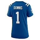 Zennovawear Women's Indianapolis Colts Josh Downs Royal Team Game Jersey
