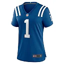 Zennovawear Women's Indianapolis Colts Josh Downs Royal Team Game Jersey