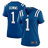 Zennovawear Women's Indianapolis Colts Josh Downs Royal Team Game Jersey