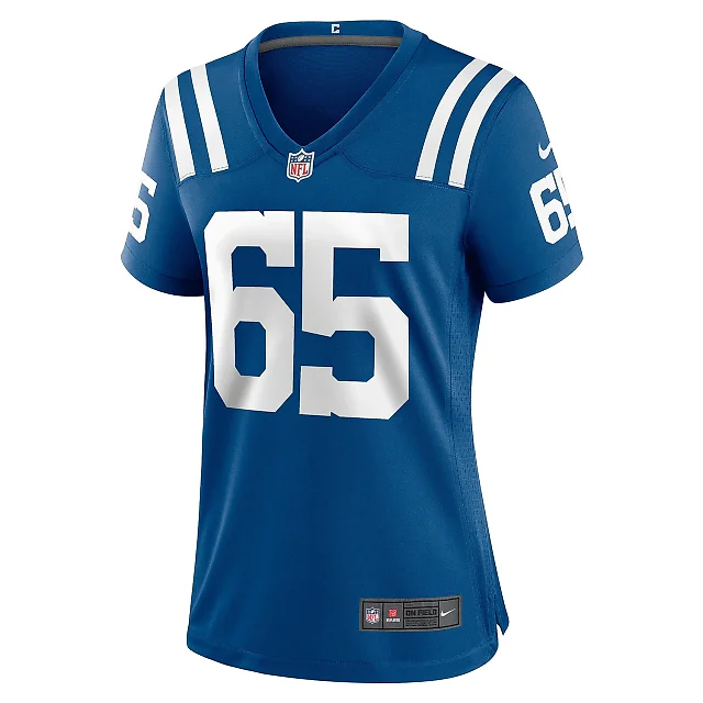 Zennovawear Women's Indianapolis Colts Josh Sills Royal Team Game Jersey