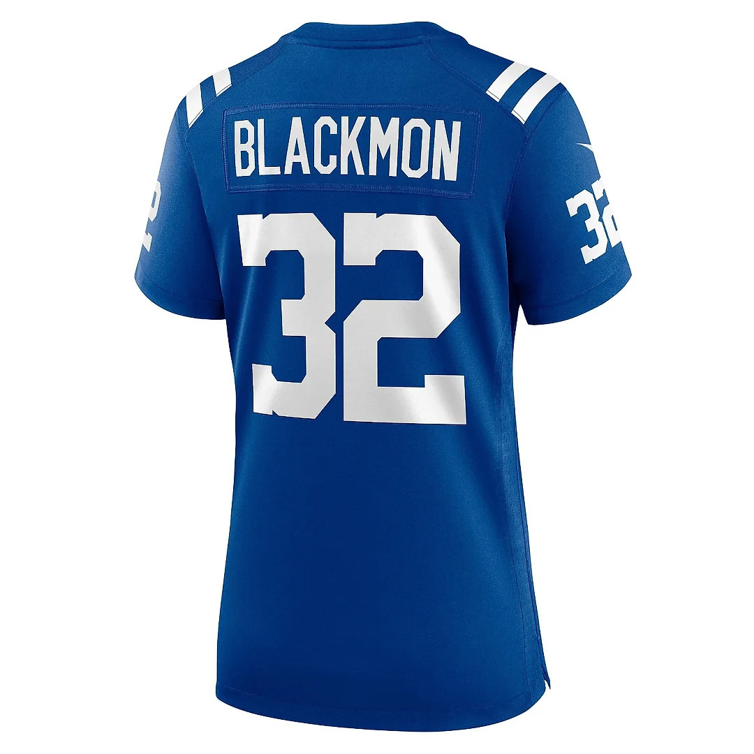 Zennovawear Women's Indianapolis Colts Julian Blackmon Royal Game Jersey