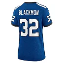 Zennovawear Women's Indianapolis Colts Julian Blackmon Royal Indiana Nights Alternate Game Jersey
