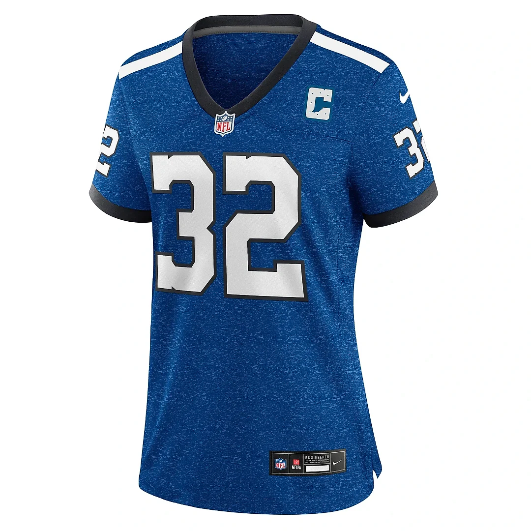Zennovawear Women's Indianapolis Colts Julian Blackmon Royal Indiana Nights Alternate Game Jersey