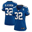 Zennovawear Women's Indianapolis Colts Julian Blackmon Royal Indiana Nights Alternate Game Jersey