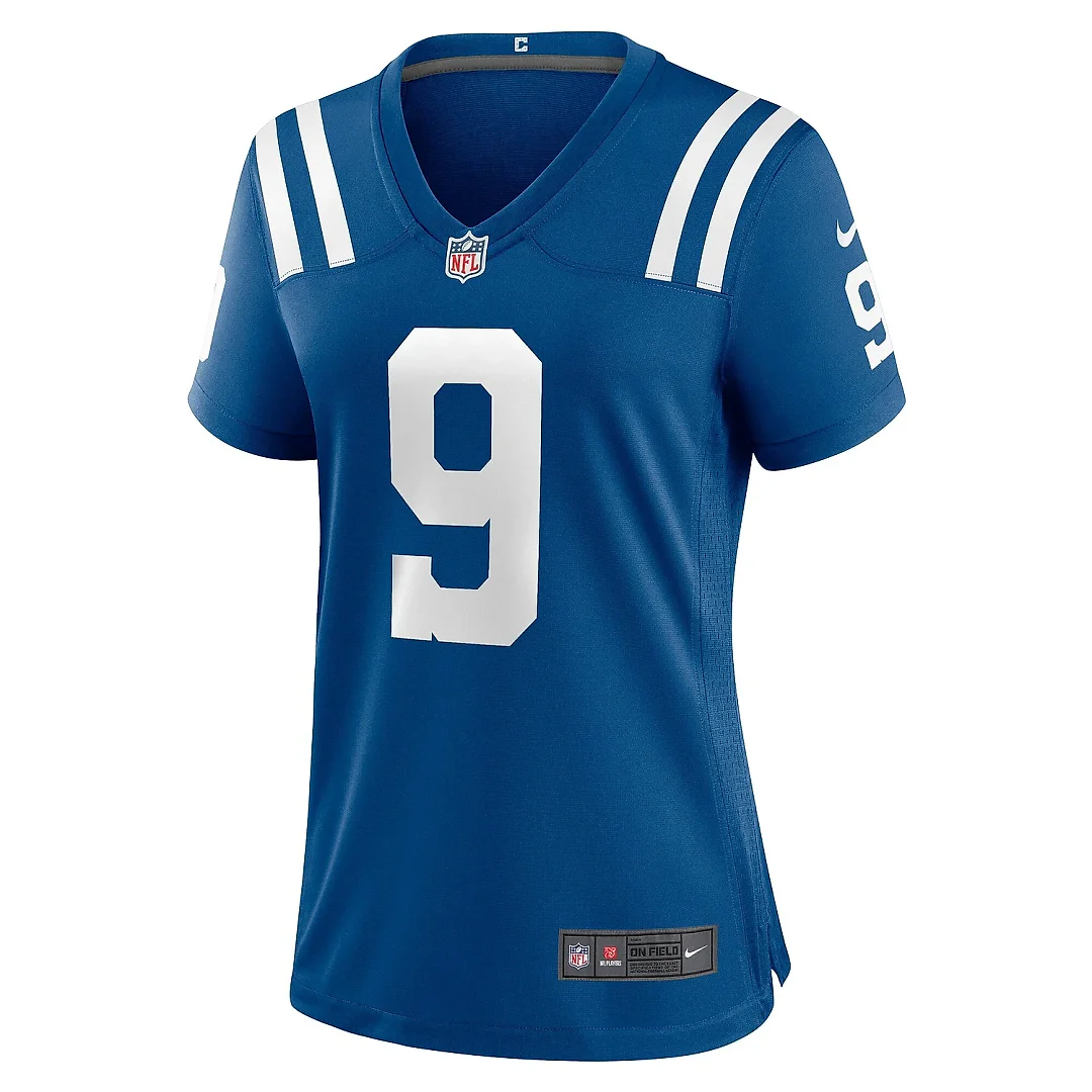 Zennovawear Women's Indianapolis Colts Juwann Winfree Royal Team Game Jersey
