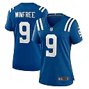 Zennovawear Women's Indianapolis Colts Juwann Winfree Royal Team Game Jersey
