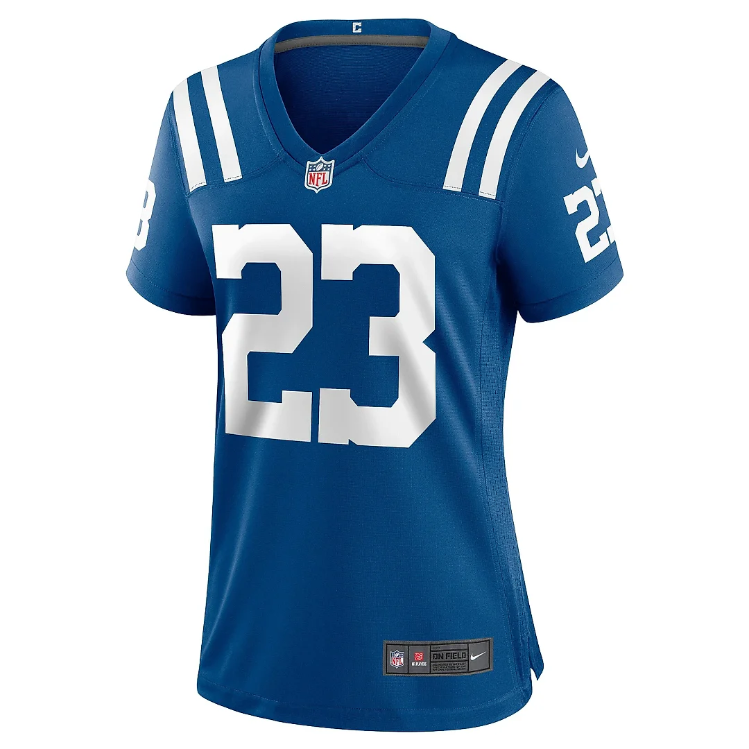 Zennovawear Women's Indianapolis Colts Kenny Moore II Royal Game Jersey