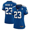 Zennovawear Women's Indianapolis Colts Kenny Moore II Royal Indiana Nights Alternate Game Jersey