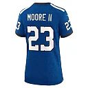 Zennovawear Women's Indianapolis Colts Kenny Moore II Royal Indiana Nights Alternate Game Jersey