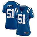 Zennovawear Women's Indianapolis Colts Kwity Paye Royal Game Jersey