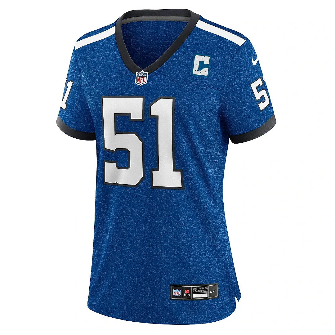 Zennovawear Women's Indianapolis Colts Kwity Paye Royal Indiana Nights Alternate Game Jersey