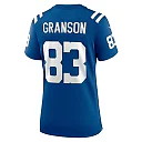 Zennovawear Women's Indianapolis Colts Kylen Granson Royal Game Jersey