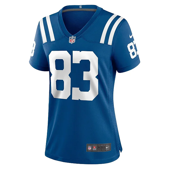 Zennovawear Women's Indianapolis Colts Kylen Granson Royal Game Jersey