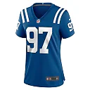 Zennovawear Women's Indianapolis Colts Laiatu Latu Royal Game Jersey