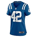 Zennovawear Women's Indianapolis Colts Marcel Dabo Royal Game Player Jersey