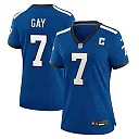 Zennovawear Women's Indianapolis Colts Matt Gay Royal Indiana Nights Alternate Game Jersey