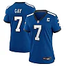 Zennovawear Women's Indianapolis Colts Matt Gay Royal Indiana Nights Alternate Game Jersey