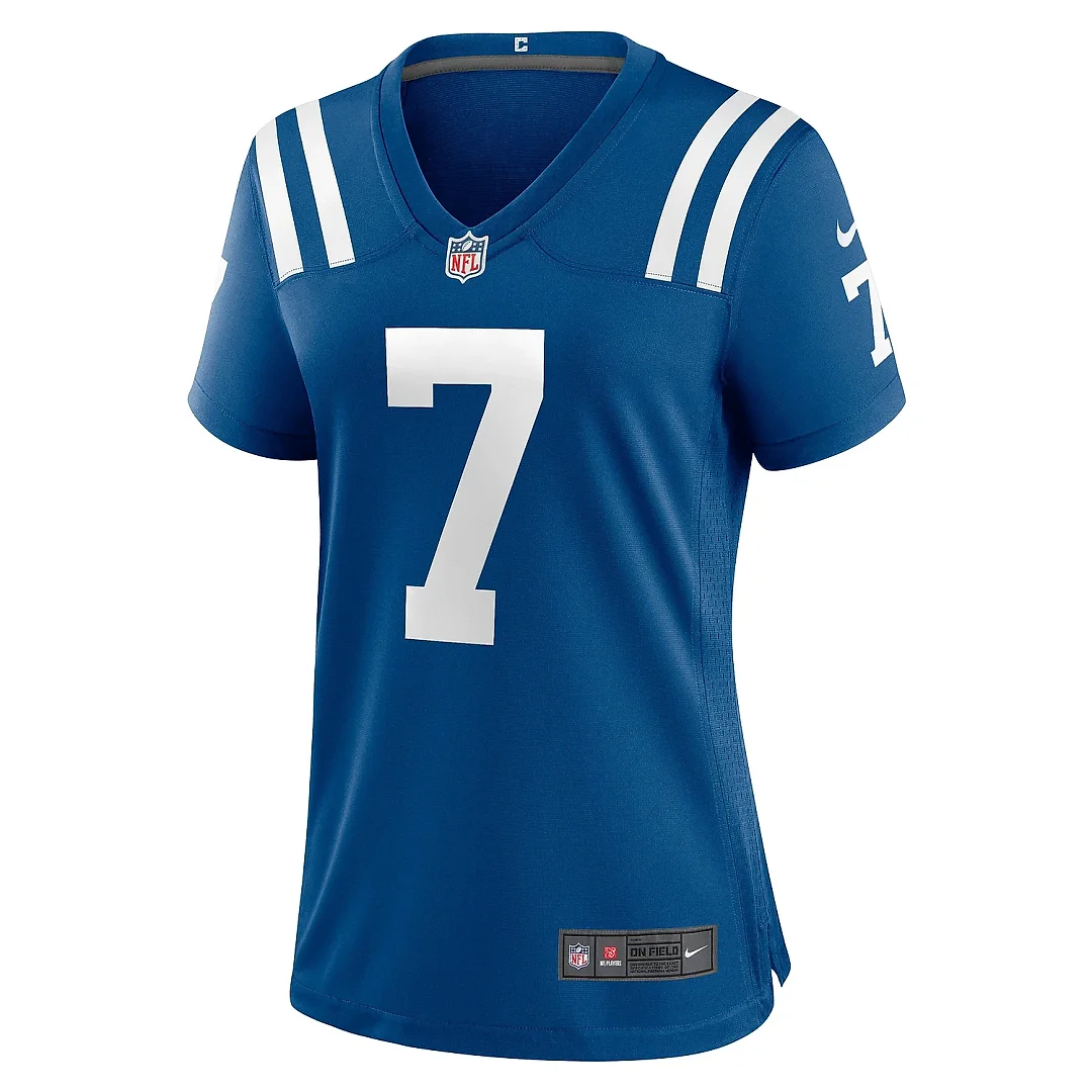 Zennovawear Women's Indianapolis Colts Matt Gay Royal Team Game Jersey