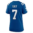 Zennovawear Women's Indianapolis Colts Matt Gay Royal Team Game Jersey