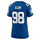 Zennovawear Women's Indianapolis Colts McTelvin Agim Royal Team Game Jersey