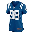 Zennovawear Women's Indianapolis Colts McTelvin Agim Royal Team Game Jersey
