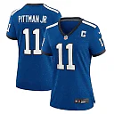 Zennovawear Women's Indianapolis Colts Michael Pittman Jr. Blue Player Jersey