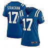 Zennovawear Women's Indianapolis Colts Mike Strachan Royal Game Jersey