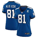 Zennovawear Women's Indianapolis Colts Mo Alie Cox Royal Indiana Nights Alternate Game Jersey