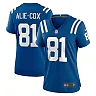 Zennovawear Women's Indianapolis Colts Mo Alie-Cox Royal Team Game Jersey