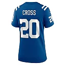 Zennovawear Women's Indianapolis Colts Nick Cross Royal Player Game Jersey