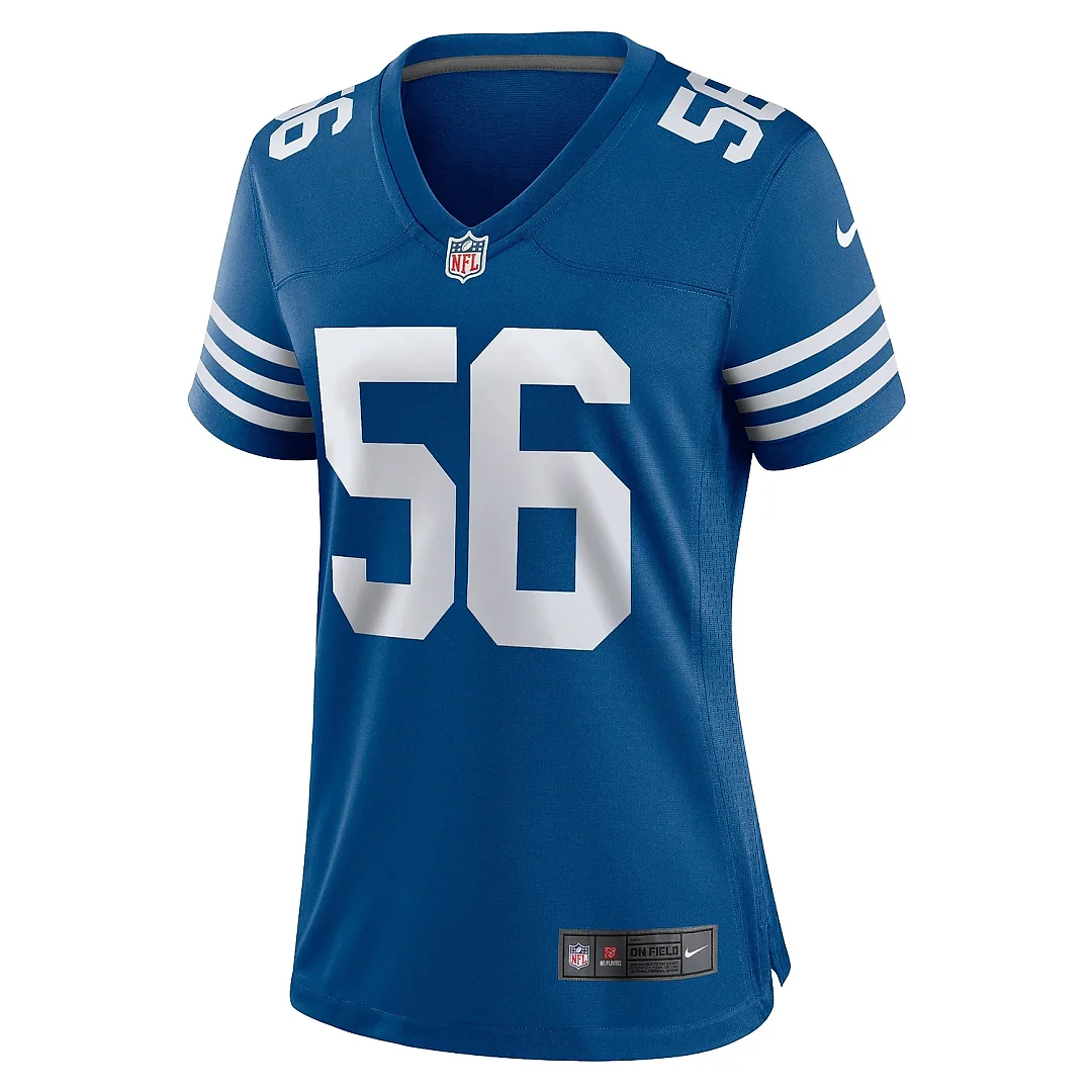 Zennovawear Women's Indianapolis Colts Quenton Nelson Royal Alternate Game Jersey