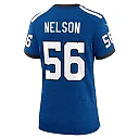 Zennovawear Women's Indianapolis Colts Quenton Nelson Royal Indiana Nights Alternate Game Jersey