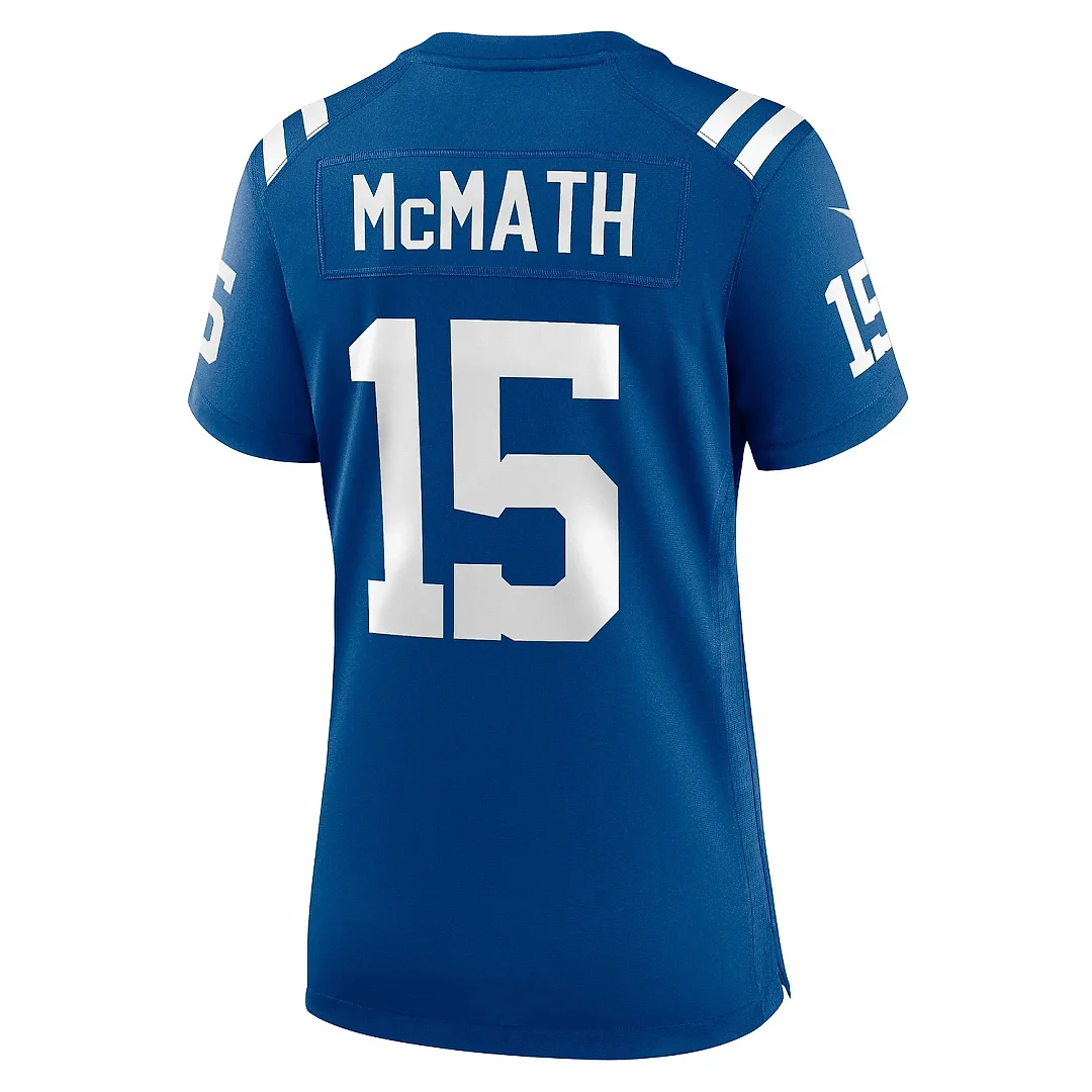 Zennovawear Women's Indianapolis Colts Racey McMath Royal Team Game Jersey