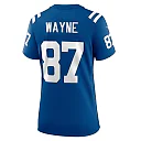 Zennovawear Women's Indianapolis Colts Reggie Wayne Royal Retired Player Game Jersey