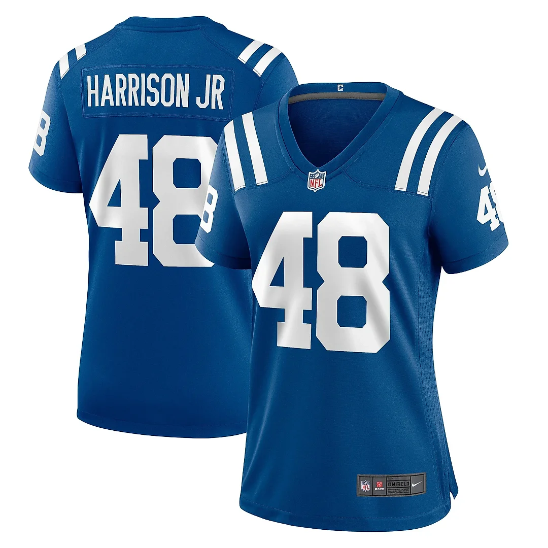Zennovawear Women's Indianapolis Colts Ronnie Harrison Jr. Royal Team Game Jersey