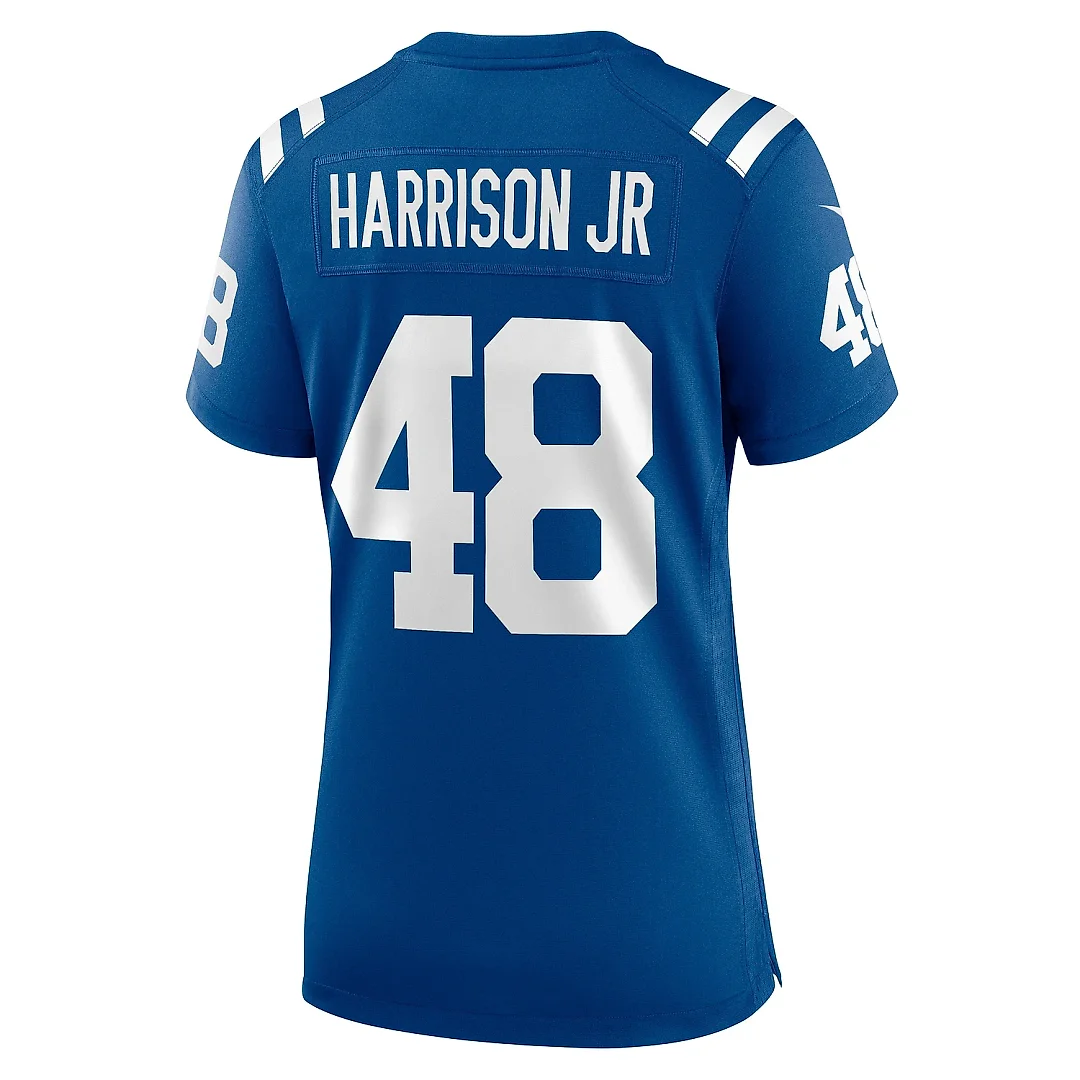 Zennovawear Women's Indianapolis Colts Ronnie Harrison Jr. Royal Team Game Jersey