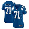 Zennovawear Women's Indianapolis Colts Ryan Hayes Royal Team Game Jersey