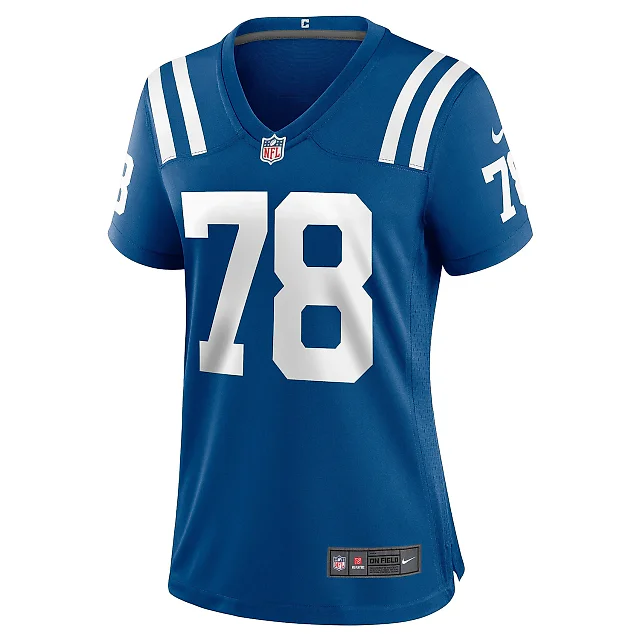 Zennovawear Women's Indianapolis Colts Ryan Kelly Royal Game Jersey