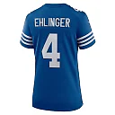 Zennovawear Women's Indianapolis Colts Sam Ehlinger Blue Game Player Jersey