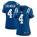 Zennovawear Women's Indianapolis Colts Sam Ehlinger Royal Game Jersey